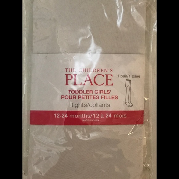 Toddlers opaque white tights - Picture 1 of 2